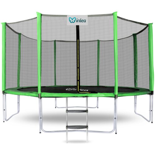  INLEA PREMIUM Jump Trampolin 366 cm s vanjskom za&scaron;titnom mrežom - svijetlozelena Cijene
