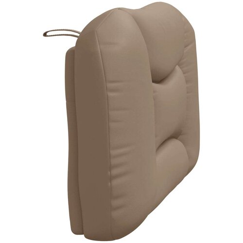 VidaXL Jastuk za uzglavlje boja cappuccina 80 cm od umjetne kože Slike