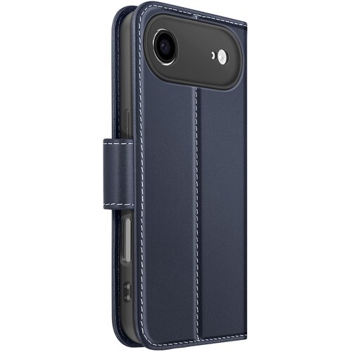 AVIZAR Denarnica etui za iPhone Air iz premium usnja s funkcijo stojala, Modra noč, (5000190572) Cene