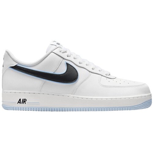 Nike Nizke superge Air Force 1 Low '07 White Black Hydrogen Blue Črna Cene