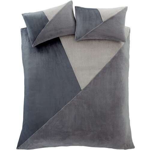 Catherine Lansfield Siva podalj&amp;scaron;ana posteljnina za zakonsko posteljo iz mikropli&amp;scaron;a 230x220 cm Cosy &amp;ndash; Slike