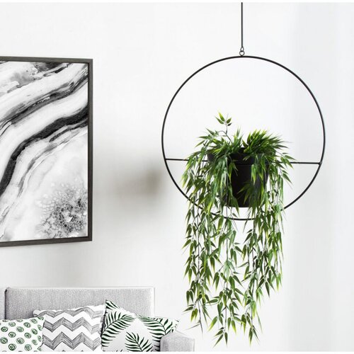 Aberto Design Žardinjera SEH-4559, 25x25x25 cm, Crna Cene