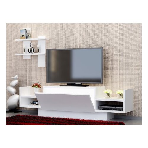 Woody Fashion TV Komoda Bahar Bela Slike
