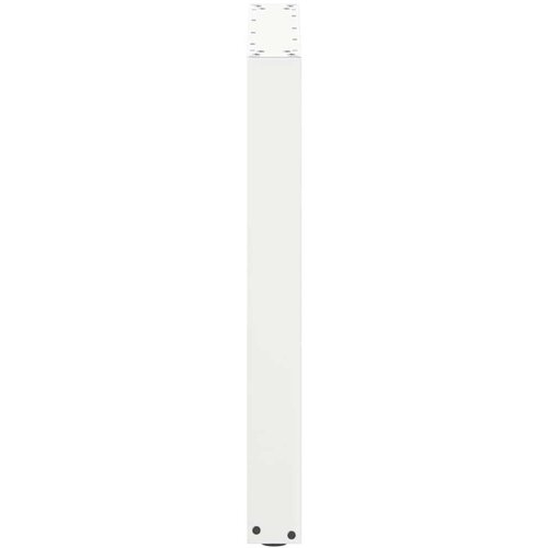  Noge stolića za kavu U-oblika 3 kom bijele 70x(72-73) cm čelik Slike