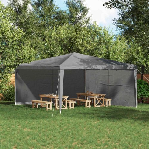  Stranska stena zabavnega &scaron;otora 2 pcs Svetlo siva 400 x 195 cm, (5000235349) Cene
