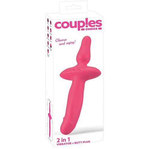 You2Toys 2 v 1 Vibrator in analni vibracijski čep (R5404347) Slike