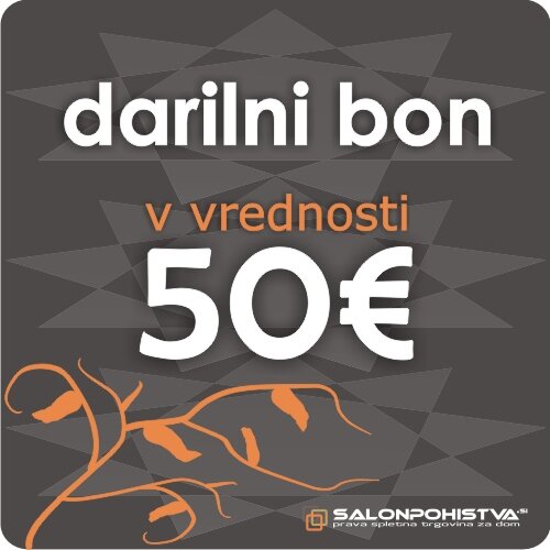  Darilni bon SalonPohistva.si 50 Cene