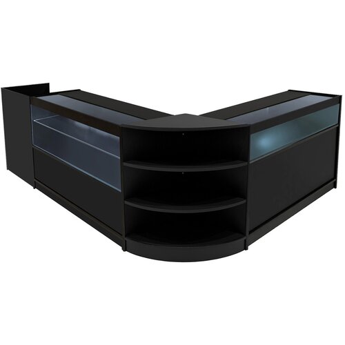 Monster Komplet LED prodajnih pultov Europa B1200, C1200, TB60 in LM60 - črne barve, (5000279257) Slike
