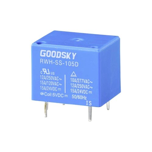 GoodSky RWH-SS-105D relej za tiskane pločice 5 V/DC 15 A 1 prebacivanje 1 St. Tray Cijene