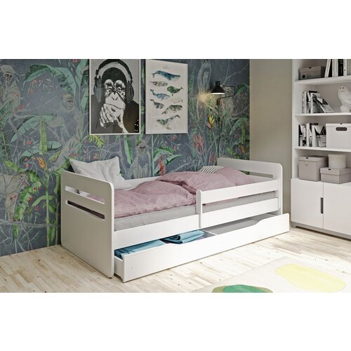HAPPYKIDS OTRO�KA POSTELJA TED 180X80 (VE� BARV)-Bela Cene