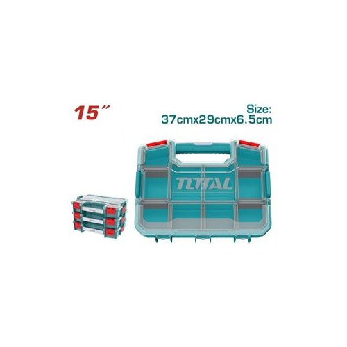 TOTAL TOOLS Plastični organizator za vijake 370x290x65mm (TPBX1151) Slike