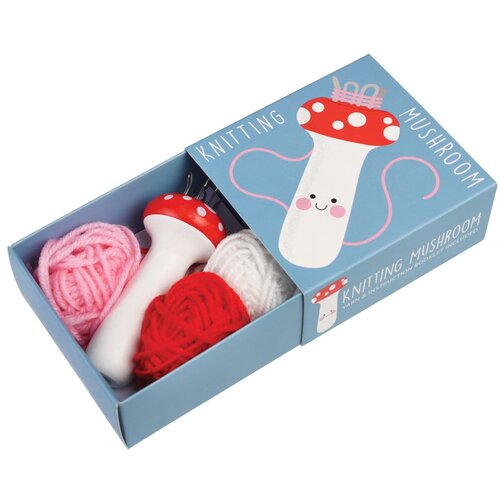 REX International Komplet za ustvarjanje Knitting Kit Mushroom &amp;ndash; Slike