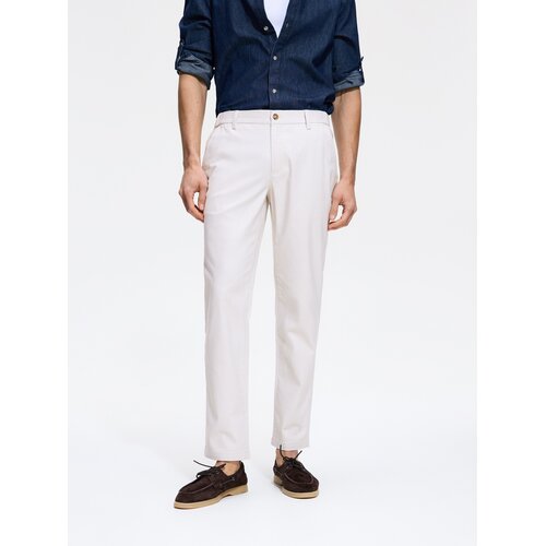 Reserved Chino slim fit hlače - bež Cijene