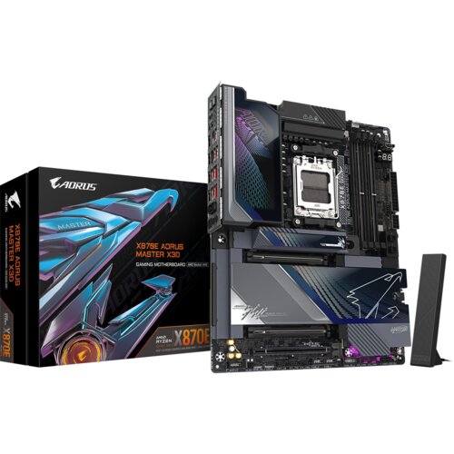 Gigabyte X870E AORUS MASTER X3D AMD X870E Utor AM5 ATX Cijene
