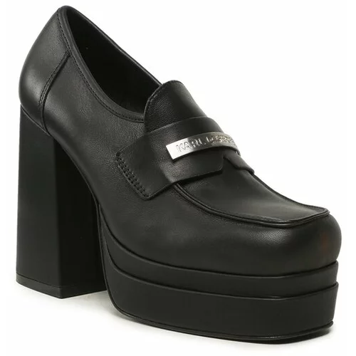 Karl Lagerfeld Nizki čevlji KL30133 Črna