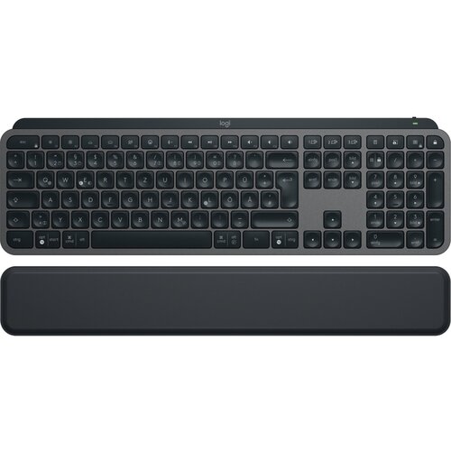Logitech mx keys s usb graphite qwertz de palm rest&amp;quot; Slike