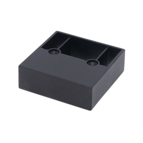 Nogica 724 60x60 H=20 Black ( 440-142 ) Slike