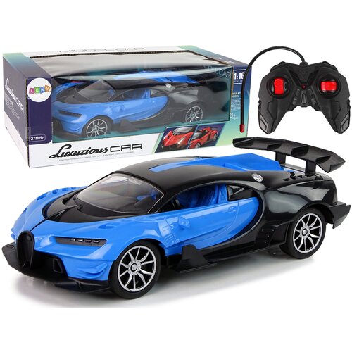  Sportski auto na daljinsko upravljanje sa svjetlećim efektima Bug - plavi Cijene