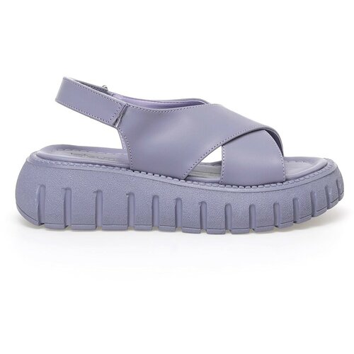 Butigo Sandals - Purple - Flat Cene