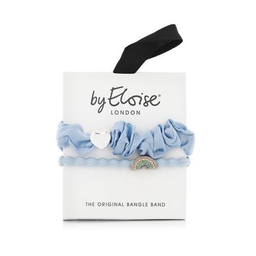 By Eloise London Bangle Set Blue Skies elastika za lase Cene