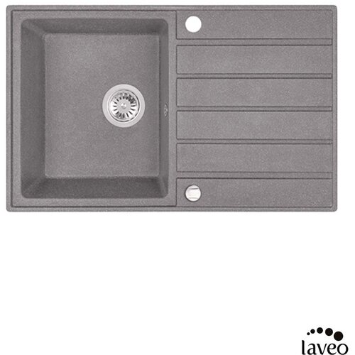 LAVEO Granitna sudopera Margarita 79x49cm Siva Cene