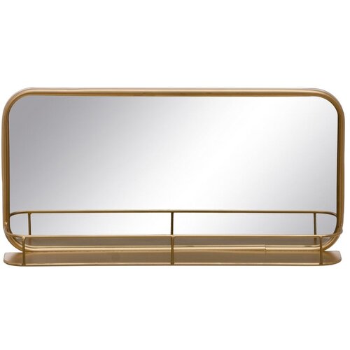 Ixia Zidno ogledalo s policom 55,5x28,5 cm &amp;ndash; Slike