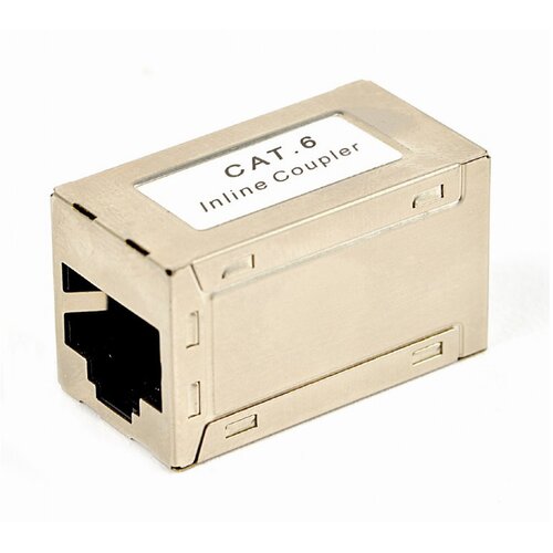 FTP shielded Cat 6 Lan coupler, GEMBIRD NCA-LC6S-01 Cene