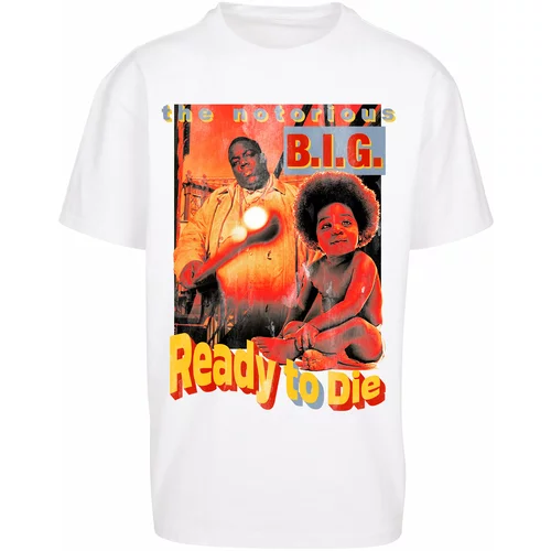 MT Upscale Biggie Ready To Die Oversize T-Shirt White