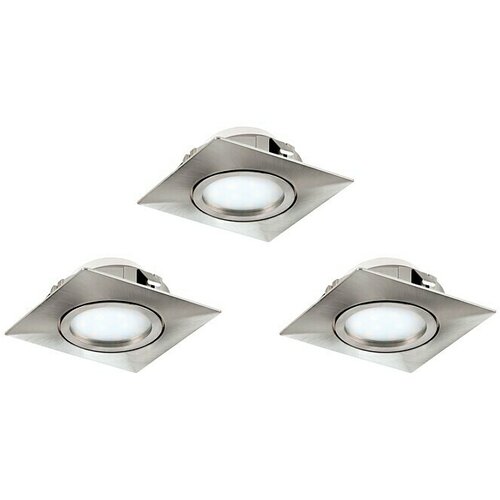 TWEEN LIGHT Eglo 78758 - SET od 3 ugradne LED stropne svetiljke PINEDA LED/6W/230V Cene