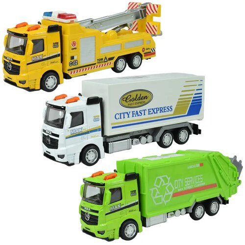 Magic Toys City Cars: Gradski kamion s kotačima u različitim verzijama 19cm 1kom Cene