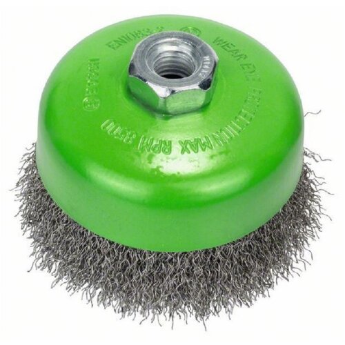 Bosch talasasta obodna četka 100, nerđajuća 2608622103, 100 mm, 0,3 mm, M14 Cene