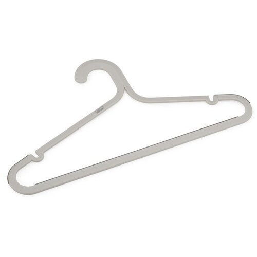 Shumee Orderly Set of 5 Anti-tangle Ecru Clothes Hangers Slike