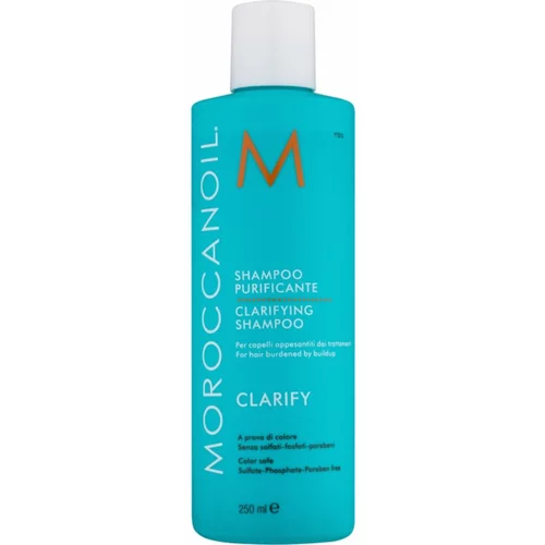 Moroccanoil Clarify šampon za dubinsko čišćenje za iscrpljenu i oštećenu kosu 250 ml