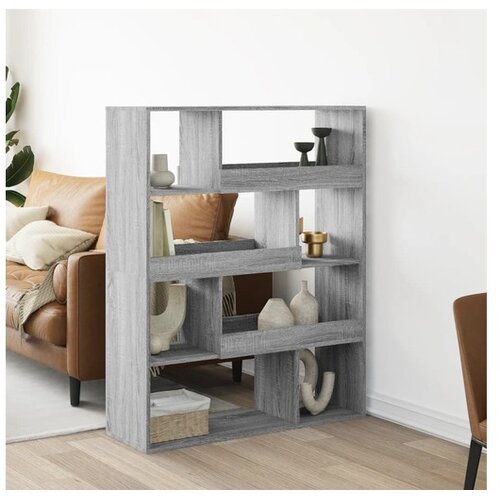 vidaXL pregrada boja hrasta 100x33x125 5 cm konstruirano drvo Cijene