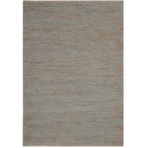 Asiatic Carpets Svijetlo sivi ručno rađen juteni tepih 120x170 cm Soumak –