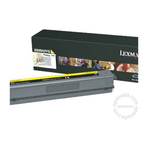 Lexmark X925H2YG yellow 7.5K toner Slike