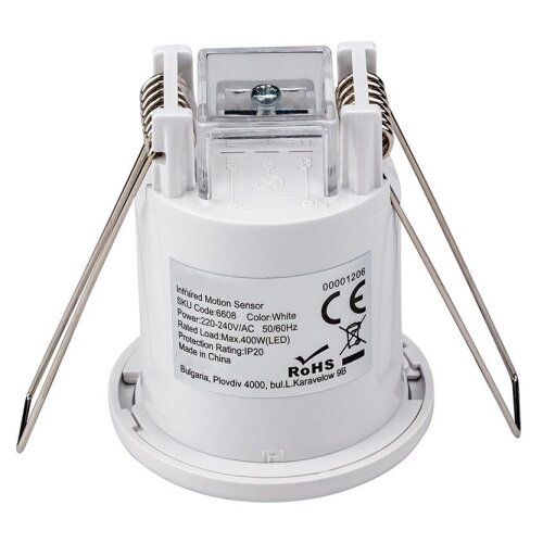  Ugradni pir senzor pokreta 360&amp;deg; 400W/230V, beo Slike
