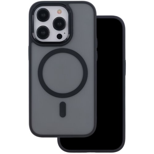 Onasi Silikonski ovitek MagSafe za iPhone 16 Pro - prozorno črn Cene