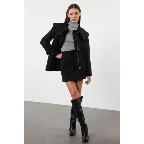 Trendyol Black Regular Coat