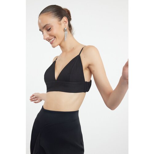 Trendyol black strap bustier Cene