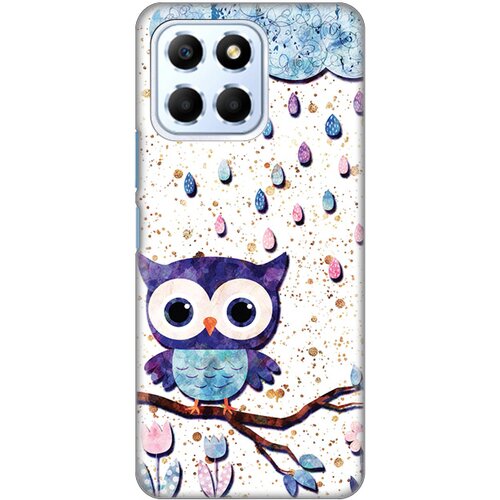  Silikonska maska za Honor X6 Owl Print Skin &amp;scaron;arena Slike