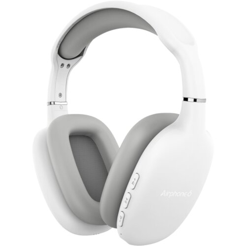 Sonicgear airphone 6 bt slušalice, bele Slike