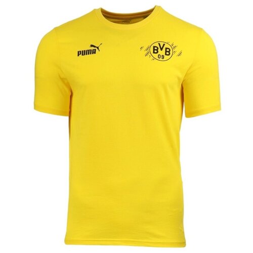 Puma Bvb Ftblculture Tee Faster Yel žuta Slike