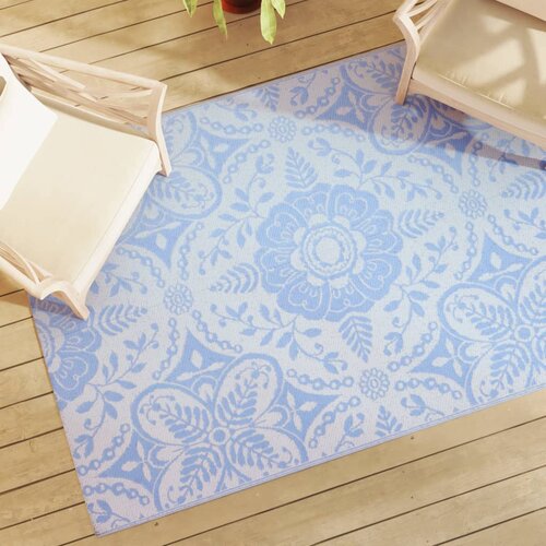Furnova Zunanja preproga ARAKIL baby modra 140x200 cm PP, (21930610) Slike