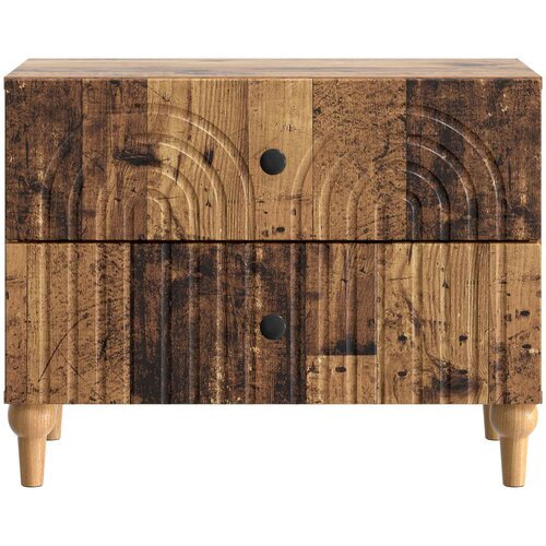  Noćni ormar Staro drvo 62 x 34,5 x 48 cm Konstruirano drvo Slike
