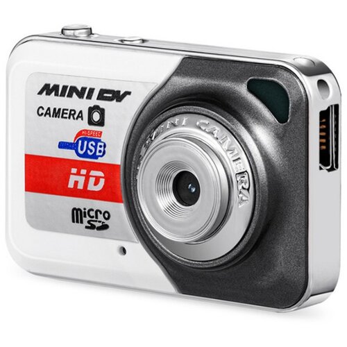 INF Mini retro kamera brez kartice – žepna prenosna foto-video-avdio SilverGrey, (5000235251) Cene