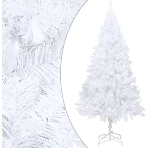  Umjetno božićno drvce s gustim granama bijelo 120 cm PVC