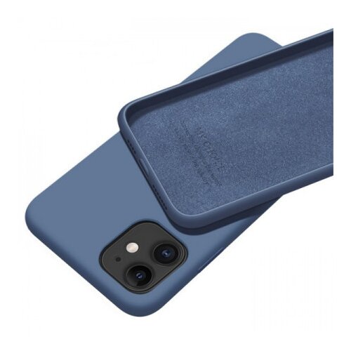 MCTK5-IPHONE 12 Pro Max * Futrola Soft Silicone Dark Blue (169) Slike