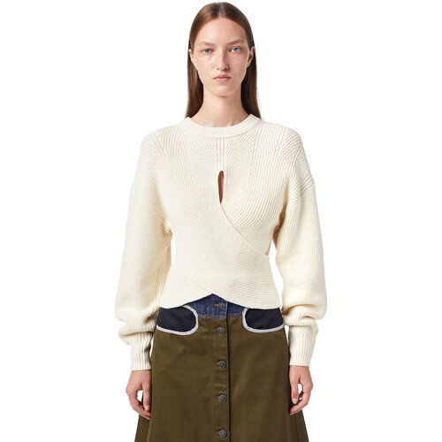 Diesel Sweater - MRHODY KNITWEAR white Cene