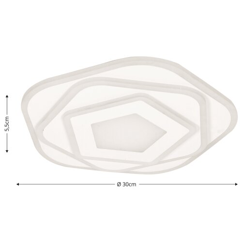  Brilagi - LED plafonsko svetlo MODERN MINI LED/53W/230V 3000-6000K + sa daljinskim upravljačem Slike